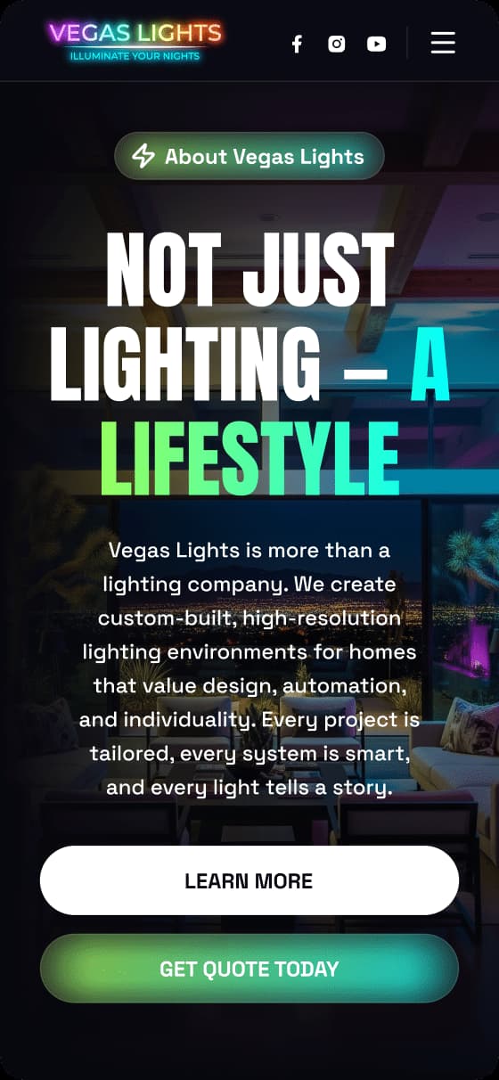 Vegas Lights project